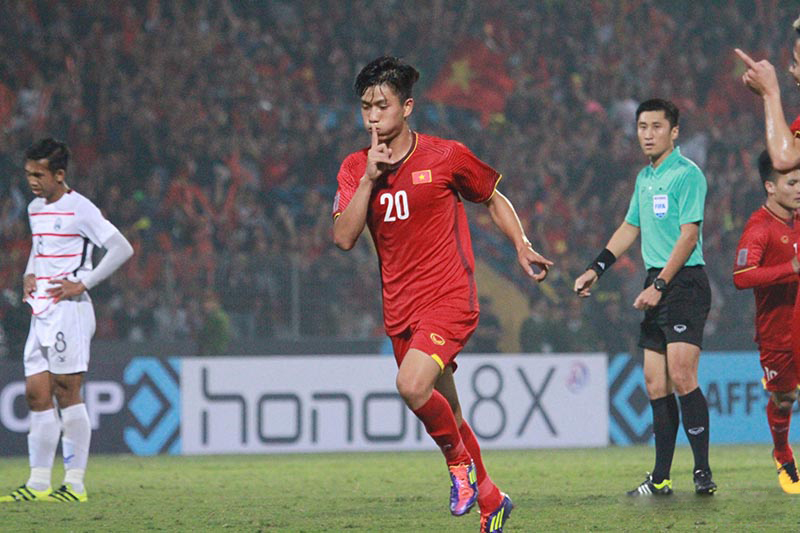 Văn Đức là một trong những cái tên được báo Philippines nhắc tới AFF Cup, tin tức AFF Cup, ĐT Việt Nam, bóng đá Việt Nam, Park Hang Seo, Việt Nam vs Philippines
